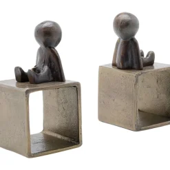 Outlet Buchstutze Little Males (2/Set) Deko & Geschenkartikel