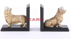 Hot Buchstutze Royal Standing Corgi (2/Set) Deko & Geschenkartikel
