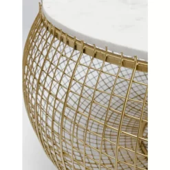 Best Couchtisch Cesta Marmor Gold O100Cm Tische