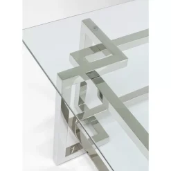 New Couchtisch Clara Silber 120X120Cm Tische