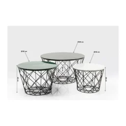 Outlet Couchtisch East Coast Rund (3/Set) Tische