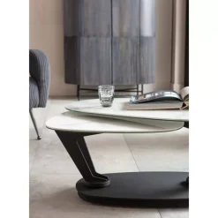 Sale Couchtisch Franklin Weis 150X58Cm Tische