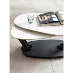 Sale Couchtisch Franklin Weis 150X58Cm Tische