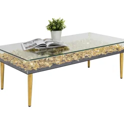 Online Couchtisch Gold Flowers 120X60 Tische