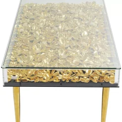 Online Couchtisch Gold Flowers 120X60 Tische