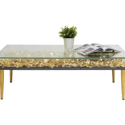 Online Couchtisch Gold Flowers 120X60 Tische