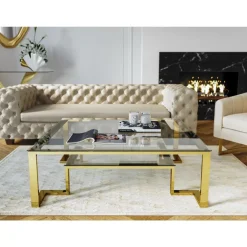 Online Couchtisch Gold Rush 120X120Cm Tische