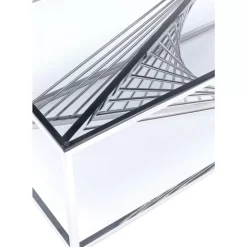 Sale Couchtisch Laser Silber Klarglas 120X60 Tische