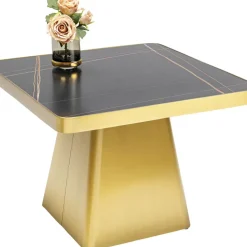 Sale Couchtisch Miler Gold 80X80Cm Tische