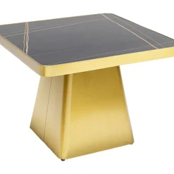 Sale Couchtisch Miler Gold 80X80Cm Tische