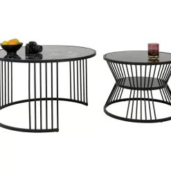 Sale Couchtisch Roma Schwarz (2/Set) Tische