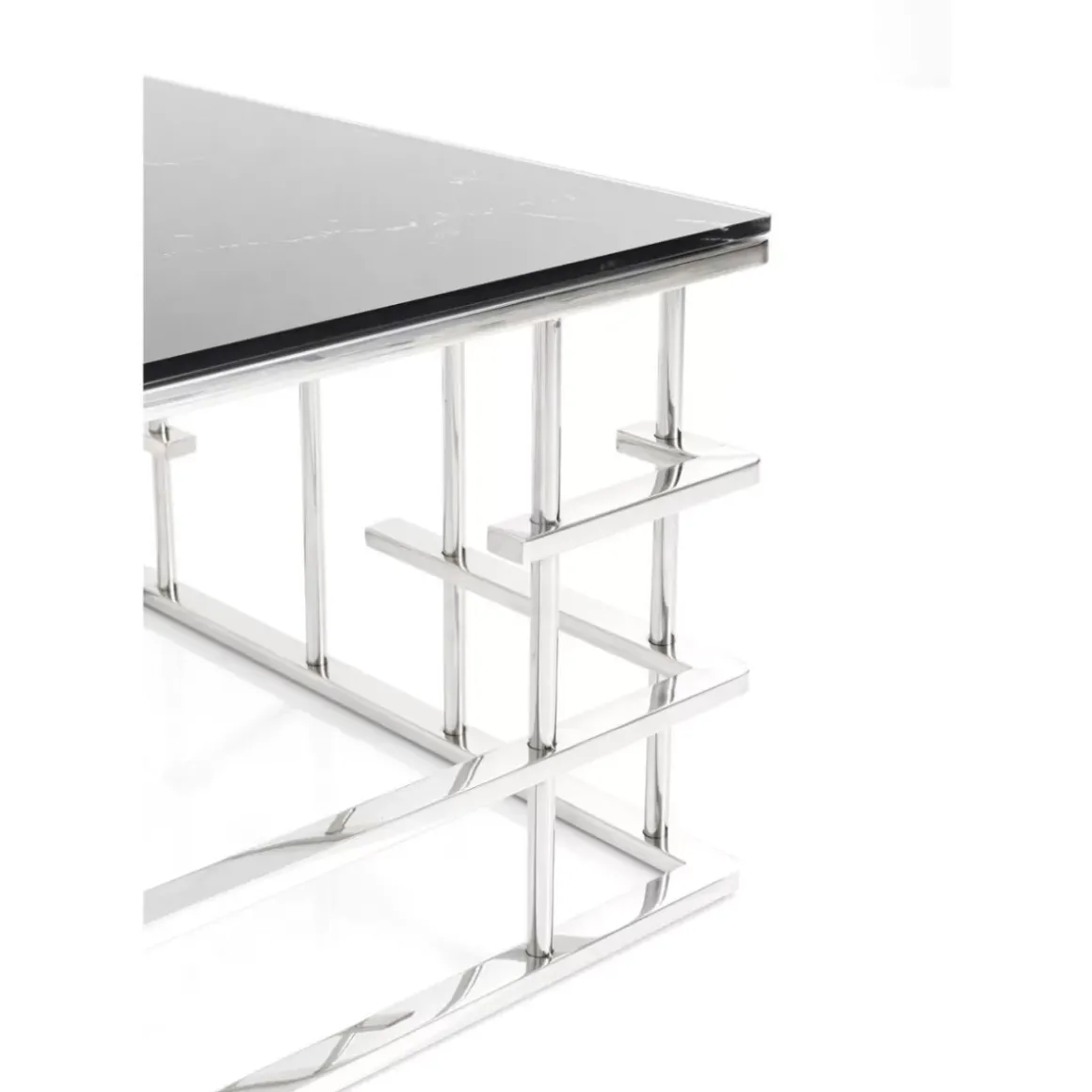 Outlet Couchtisch Rome Silber 130X70Cm Tische