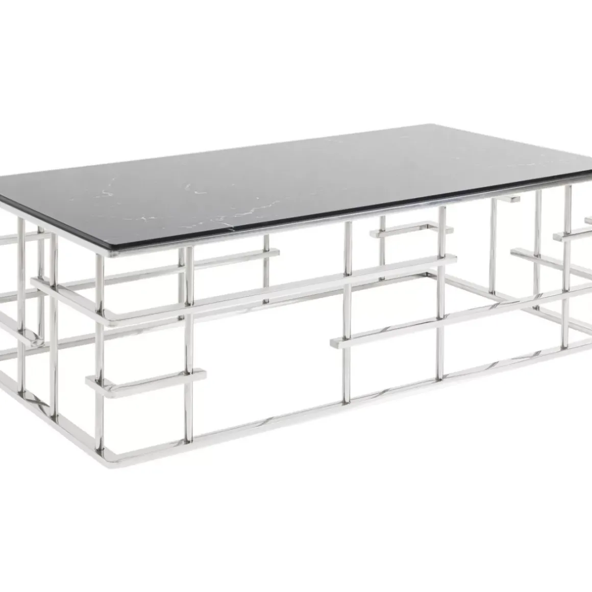 Outlet Couchtisch Rome Silber 130X70Cm Tische