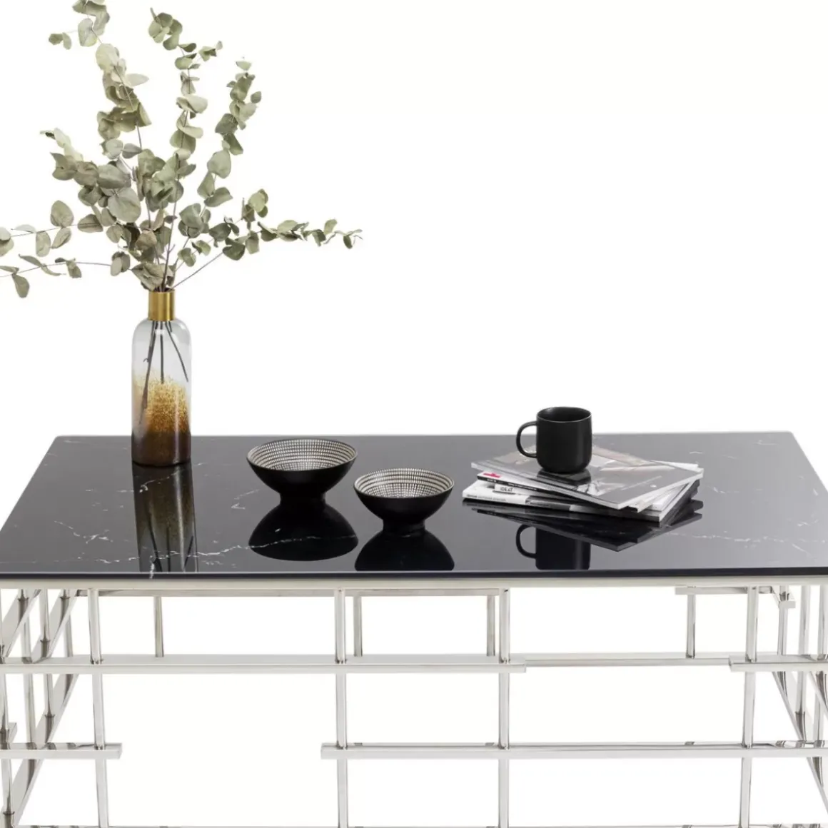 Outlet Couchtisch Rome Silber 130X70Cm Tische