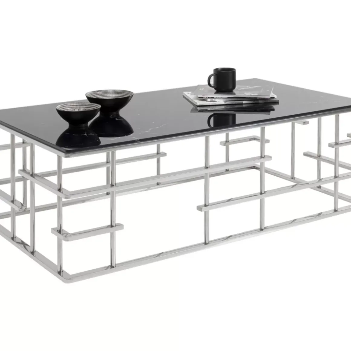 Outlet Couchtisch Rome Silber 130X70Cm Tische