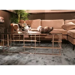 Outlet Couchtisch Rome Silber 130X70Cm Tische