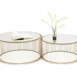 New Couchtisch Wire Messing (2/Set) Tische