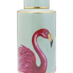Sale Deko Dose Flamingos 39Cm Deko & Geschenkartikel
