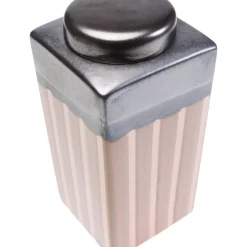 Online Deko Dose Mocca Stripes 30Cm Deko & Geschenkartikel