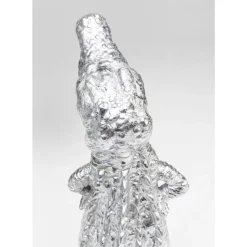 Outlet Deko Figur Alligator Silber 39Cm Deko & Geschenkartikel