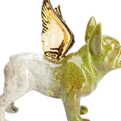 Sale Deko Figur Angel Wings Dog Sortiert Deko & Geschenkartikel