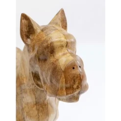 Deko Figur Bulldog Wood 70X78Cm Deko & Geschenkartikel