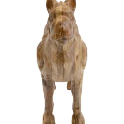 Deko Figur Bulldog Wood 70X78Cm Deko & Geschenkartikel