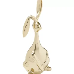 Sale Deko Figur Bunny Gold 52Cm Deko & Geschenkartikel