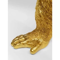 Online Deko Figur Butler Playing Chimp Gold 52Cm Deko & Geschenkartikel