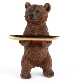 Outlet Deko Figur Butler Standing Bear 35Cm Deko & Geschenkartikel