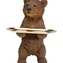 Outlet Deko Figur Butler Standing Bear 35Cm Deko & Geschenkartikel