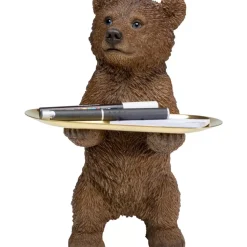 Outlet Deko Figur Butler Standing Bear 35Cm Deko & Geschenkartikel
