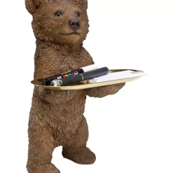 Outlet Deko Figur Butler Standing Bear 35Cm Deko & Geschenkartikel