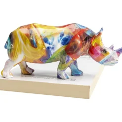 Discount Deko Figur Colored Rhino Deko & Geschenkartikel