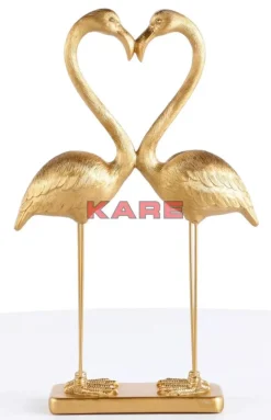 Best Deko Figur Flamingo Love Gold 63Cm Deko & Geschenkartikel
