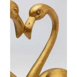 Best Deko Figur Flamingo Love Gold 39Cm Deko & Geschenkartikel