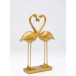 Best Deko Figur Flamingo Love Gold 39Cm Deko & Geschenkartikel
