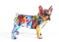 Clearance Deko Figur Frenchie Bunt Deko & Geschenkartikel