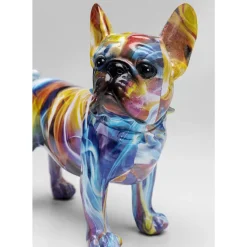 Clearance Deko Figur Frenchie Bunt Deko & Geschenkartikel