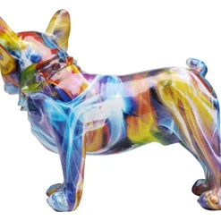 Clearance Deko Figur Frenchie Bunt Deko & Geschenkartikel