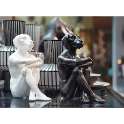 Online Deko Figur Gangster Dog Black Deko & Geschenkartikel