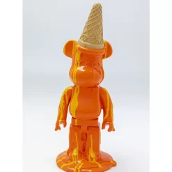 Deko Figur Gelato Bear Orange 40Cm Deko & Geschenkartikel