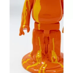 Deko Figur Gelato Bear Orange 40Cm Deko & Geschenkartikel