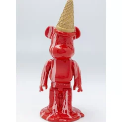 Online Deko Figur Gelato Bear Rot 40Cm Deko & Geschenkartikel