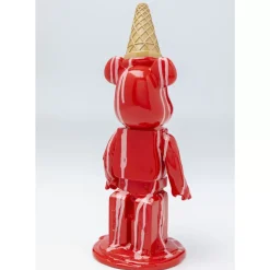 Online Deko Figur Gelato Bear Rot 40Cm Deko & Geschenkartikel