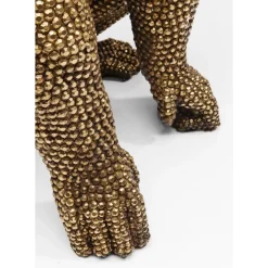 Deko Figur Gorilla Gold 80Cm Deko & Geschenkartikel