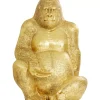 Clearance Deko Figur Gorilla Gold Xxl 249 Deko & Geschenkartikel
