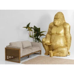 Clearance Deko Figur Gorilla Gold Xxl 249 Deko & Geschenkartikel