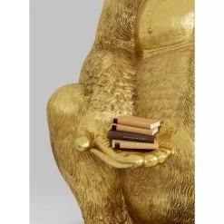 Clearance Deko Figur Gorilla Gold Xxl 249 Deko & Geschenkartikel