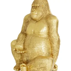 Deko Figur Gorilla Gold Xl 180 Deko & Geschenkartikel